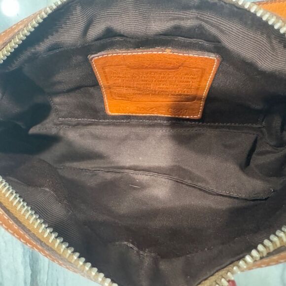 COACH Crossbody Bag 6341 Mini Signature Canvas Leather Brown - Picture 3 of 9